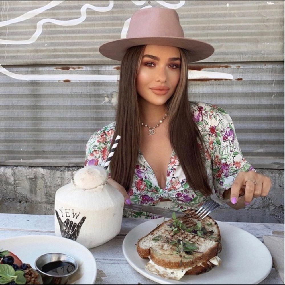 Zara Printed Midi Maxi A-Line Short Sleeve Dress Bloggers Favorite Knotted Top L